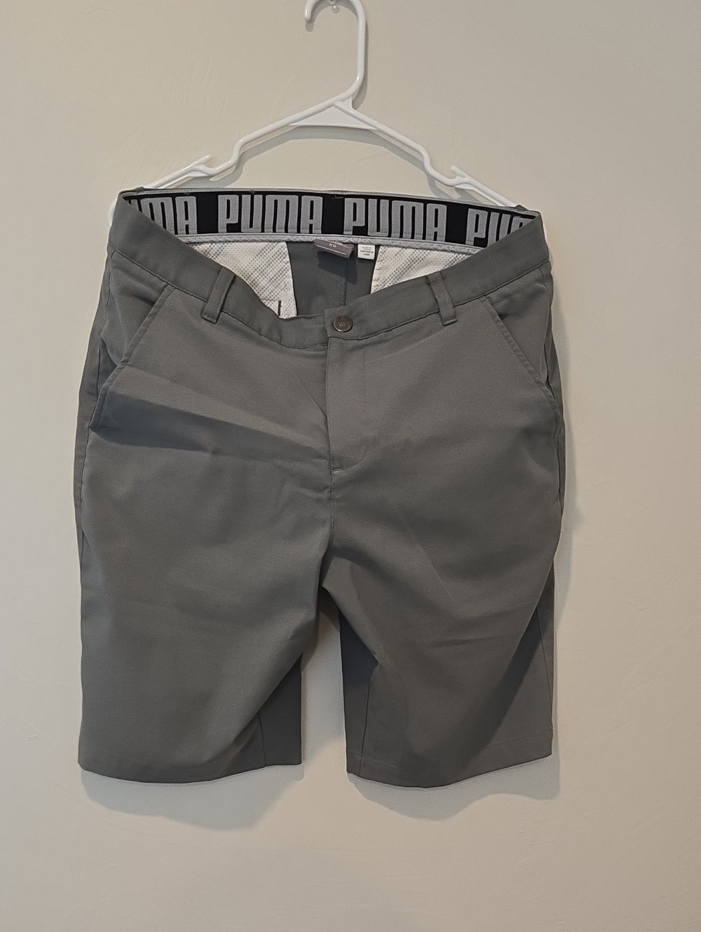 Puma Gray Men's Hybrid Golf Shorts